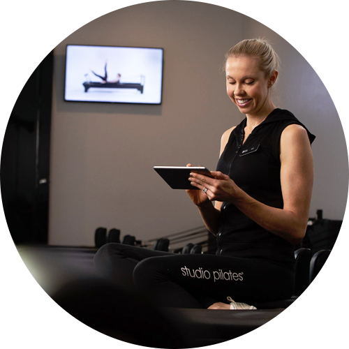 Studio Pilates setting up recurring payments with Direct Debit