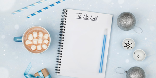 Payments Checklist for Christmas